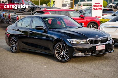 Black 2022 BMW 320I Sedan Sport