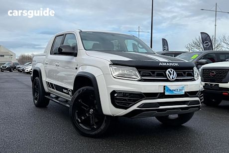 White 2021 Volkswagen Amarok Ute Tray TDI580 W580S 4X4