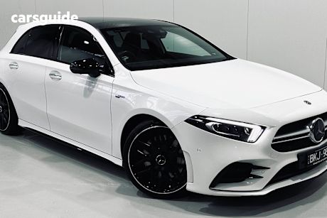 White 2020 Mercedes-Benz A-CLASS Hatch A35 AMG 4WD