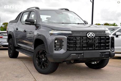 Grey 2025 LDV T60 Ute Tray MAX PLUS 4X4