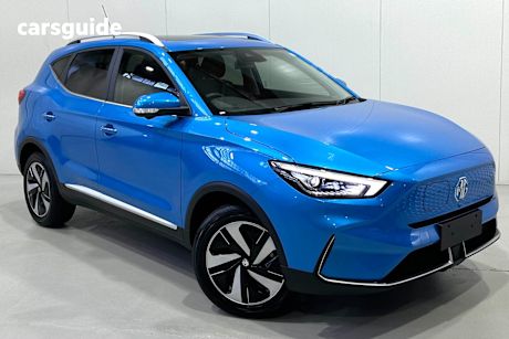 Blue 2023 MG ZS EV SUV ESSENCE F