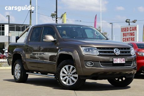 Bronze 2016 Volkswagen Amarok Dual Cab Utility V6 Tdi 550 Highline