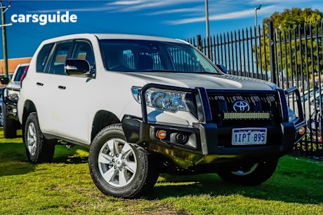 White 2019 Toyota Landcruiser Prado SUV GX 4X4