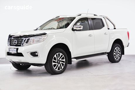 White 2019 Nissan Navara Dual Cab Pick-up St-X (4X4) (Leather Trim)