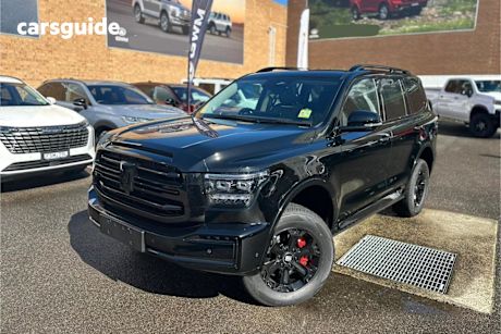 Black 2025 GWM Tank 500 Wagon Vanta Hybrid