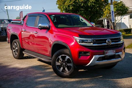 Red 2023 Volkswagen Amarok Dual Cab Utility Style Tdi600 4Motion