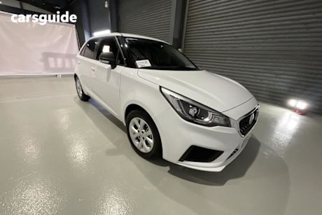 White 2022 MG MG3 Hatchback Core (With Navigation)