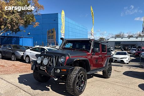 Red 2007 Jeep Wrangler Softtop Sport (4X4)