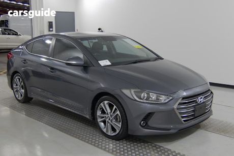 Grey 2015 Hyundai Elantra Sedan Elite