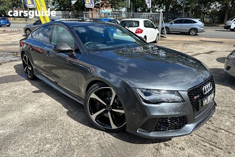 Grey 2014 Audi RS 7 Hatch 4.0 TFSI QUATTRO 4G