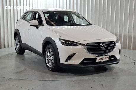 White 2023 Mazda CX-3 Wagon G20 Pure