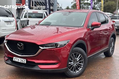 Red 2018 Mazda CX-5 Wagon Maxx Sport (4X4) (5Yr)