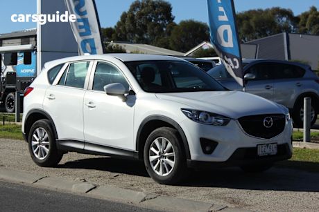 White 2014 Mazda CX-5 Wagon Maxx SKYACTIV-Drive Sport