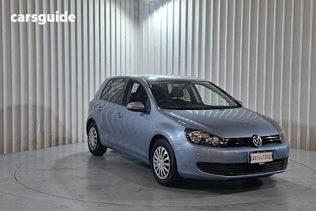 Blue 2011 Volkswagen Golf Hatchback 77 Tsi