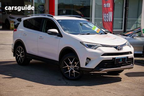 White 2017 Toyota RAV4 Wagon Gxl (4X4)