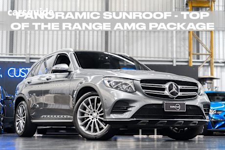 Grey 2016 Mercedes-Benz GLC-Class SUV GLC250 D 4WD