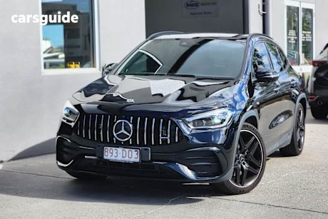 Black 2022 Mercedes-Benz GLA35 Wagon 4Matic