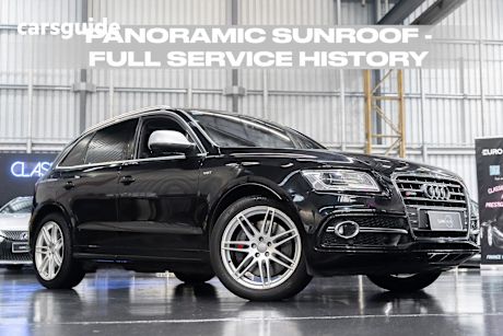 Black 2013 Audi SQ5 SUV TDI 4WD