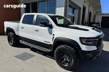 White 2021 Ram 1500 Crew Cab Utility TRX (4x4)