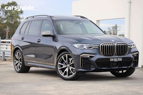 Grey 2021 BMW X7 SUV M50I 4X4