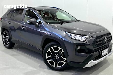 Grey 2019 Toyota RAV4 SUV EDGE 4X4