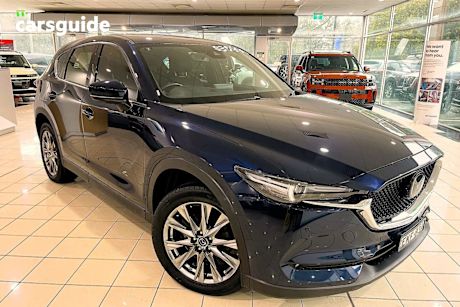 Blue 2020 Mazda CX-5 Wagon Akera (Awd)
