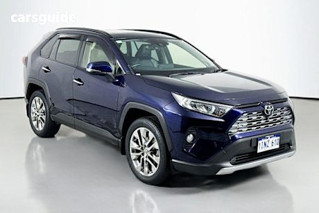 Blue 2021 Toyota RAV4 Wagon Cruiser (2Wd)