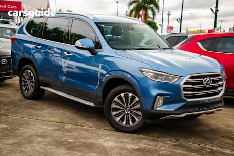 Blue 2019 LDV D90 Wagon Deluxe (4Wd) Terrain Selection