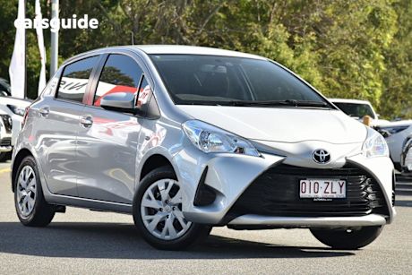 Silver 2019 Toyota Yaris Hatchback Ascent
