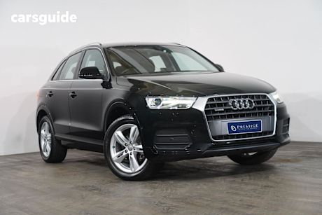 Black 2016 Audi Q3 Wagon 2.0 Tfsi Sport Quattro (132Kw)