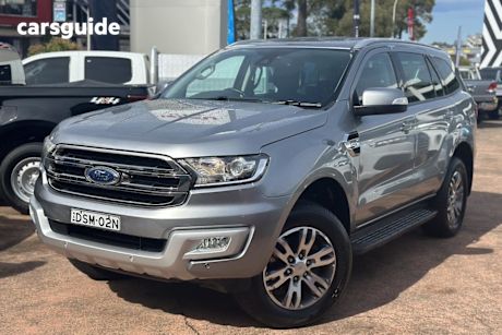 Silver 2017 Ford Everest Wagon Trend (4Wd)
