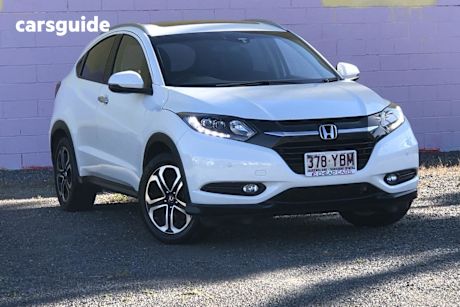 White 2018 Honda HR-V Wagon Vti-L (Adas)