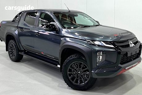 Grey 2023 Mitsubishi Triton Ute Tray XTREME 4X4