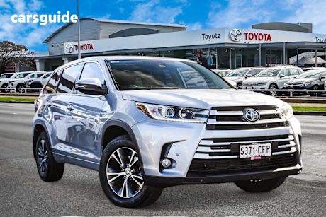 Silver 2019 Toyota Kluger SUV GX F
