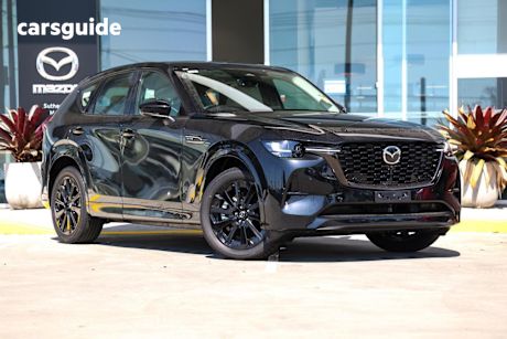 Black 2025 Mazda CX-60 Wagon G40E Gt Hybrid
