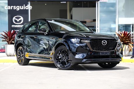 Black 2025 Mazda CX-60 Wagon G40E Azami Sp Hybrid