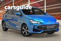 Blue 2024 MG MG3 Hatchback Excite Hybrid+