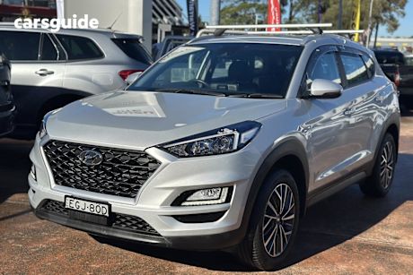Silver 2018 Hyundai Tucson Wagon Active X (Fwd)