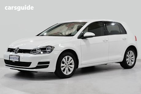 White 2017 Volkswagen Golf Hatchback 92 Tsi Comfortline