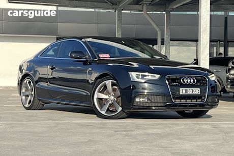 Black 2014 Audi A5 Coupe 2.0 Tfsi Quattro
