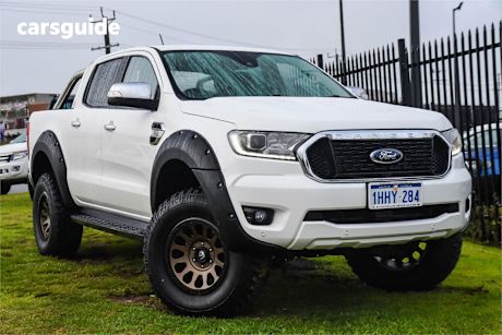 White 2021 Ford Ranger Double Cab Pick Up Xlt 3.2 (4X4)