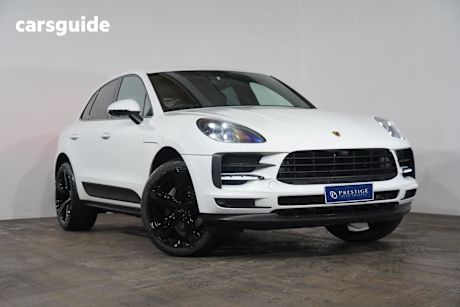 White 2019 Porsche Macan Wagon