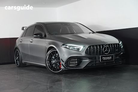 Grey 2021 Mercedes-Benz A45 Hatchback S 4Matic+