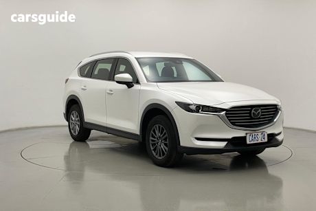 White 2022 Mazda CX-8 Wagon Sport (Fwd)