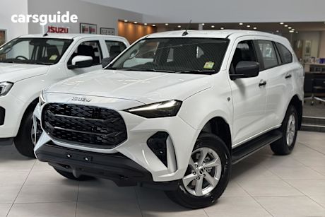 White 2025 Isuzu MU-X Wagon Ls-M (4X4)