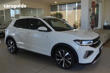 White 2024 Volkswagen T-Cross Wagon 85Tsi R-Line