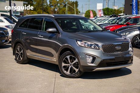 Grey 2016 Kia Sorento Wagon Sli (4X4)