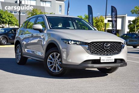 Silver 2024 Mazda CX-5 Wagon G20 Maxx (Fwd)