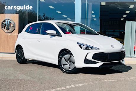 White 2025 MG MG3 Hatch VIBE F