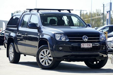 Blue 2011 Volkswagen Amarok Dual Cab Utility Tdi400 Trendline (4X4)